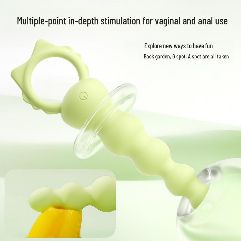 Miji Miaoye Vibrierende Analkugeln – Analstimulator-Spielzeug für Frauen