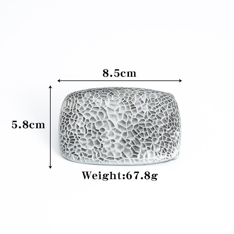 Snakeskin Cowhide Belt Accessories Black Coffee Two-Color Belt Fashion Belt