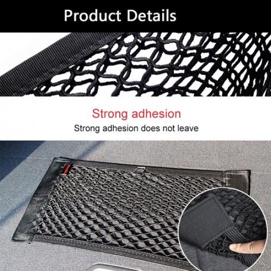 50*25 Car Rear Trunk Boot Organizer Pocket Cargo Net Mesh Storage Bag Universal