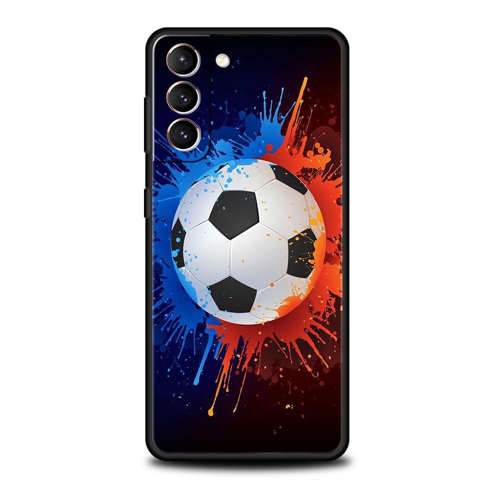 Custodia per Telefono Calcio Bandiera Francia Parigi Per Samsung Galaxy S24 S23 S22 5G S20 Ultra S21 FE S10 S9 Plus S10E S8 Lite 20 Cover Morbida