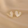 S925 Silver Heart Earrings: 2023 Fashionable, Versatile Design