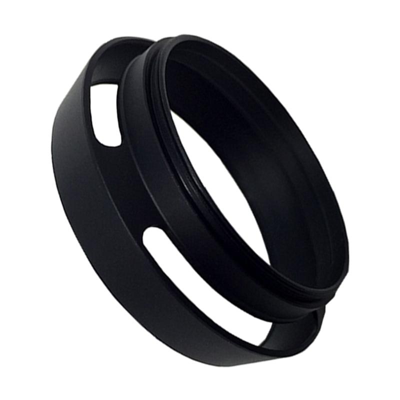 Lens Hood Sunshade Metal Vented Camera Sun Blocker Reduce Reflection 37mm 40.5mm 43mm 46mm 49mm 52mm Screw-in