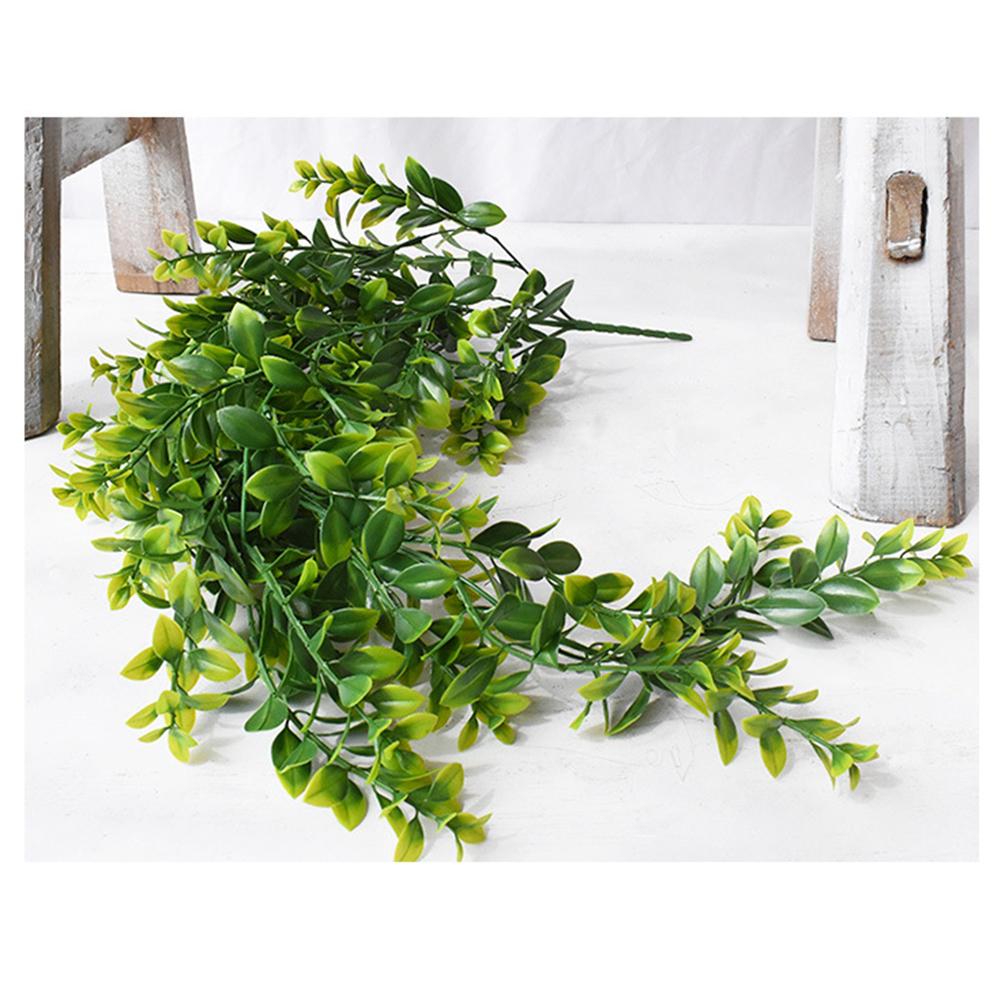 Artificial Hanging Plants Fake Vine Leaves For Wall Home Room Garden Wedding Garland Outside Decor