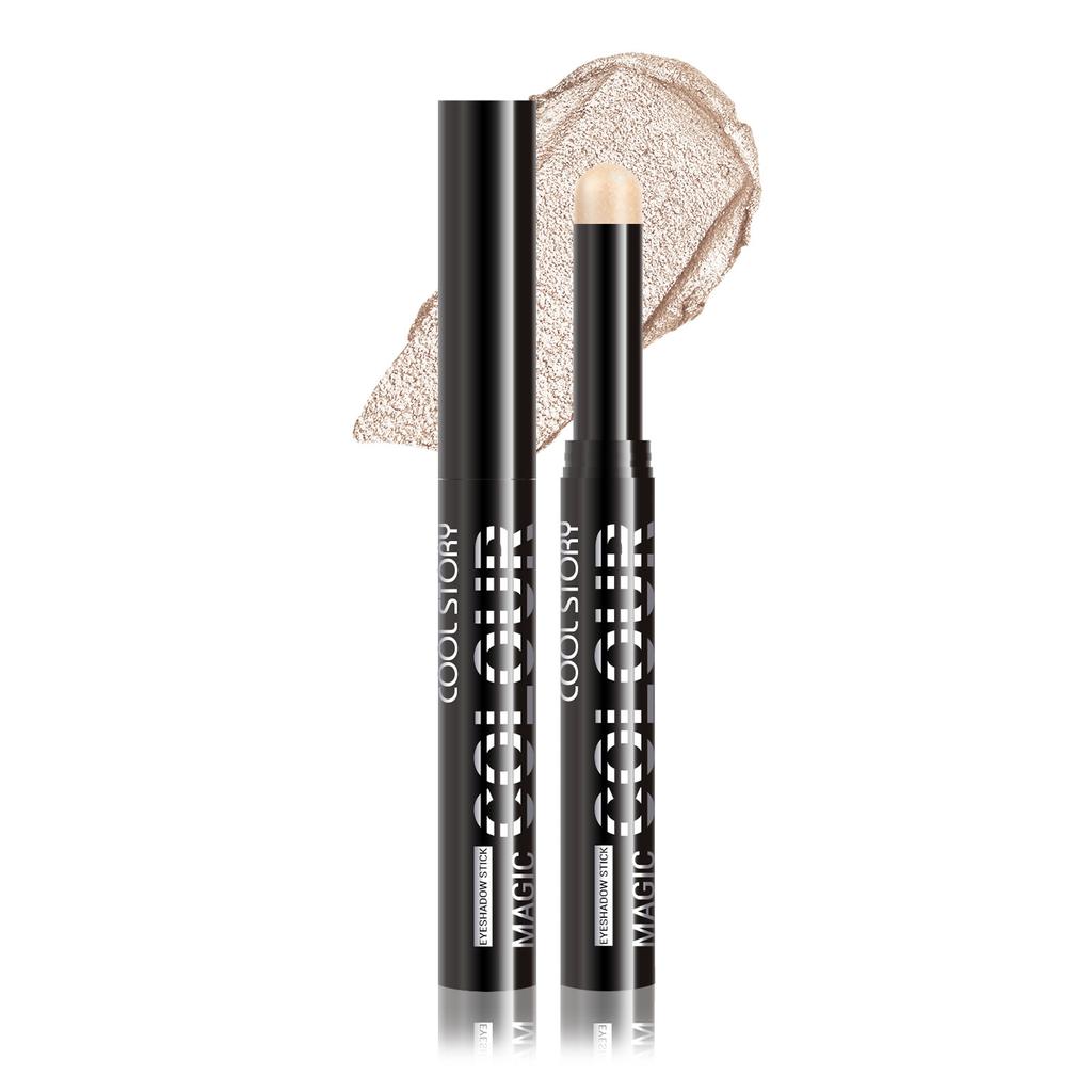 Smoky Dark Blue Eyeshadow Pencil Stick Waterproof Pearlescent 24 Colors Metallic Glitter Eye Shadow Highlighter Pen Makeup Tool