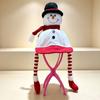 Long Leg 3D Christmas Plush Cap Warm Soft Snowman Party Hat Reindeer Character Cap  Photo Props
