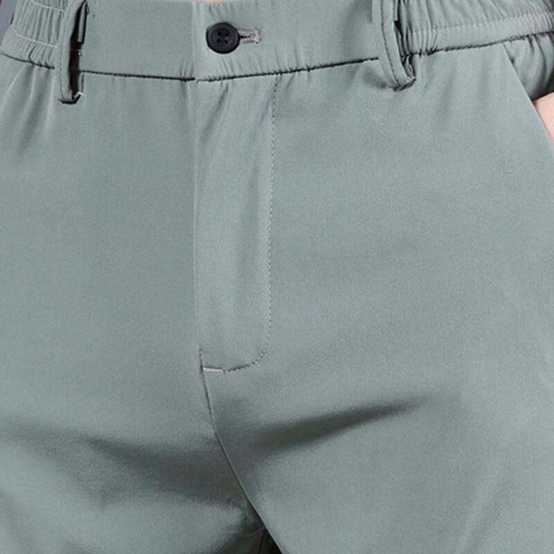 Romon Men's Summer Stretch Straight Casual Pants
