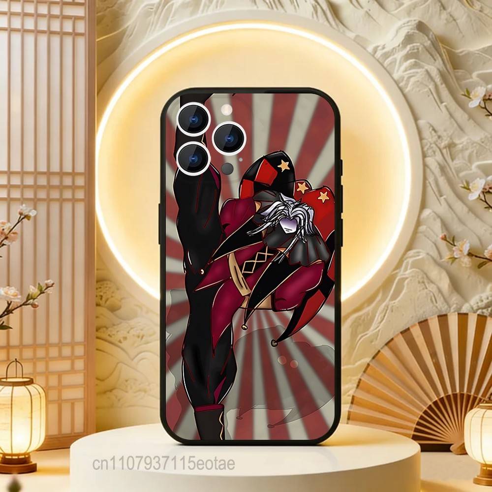 F-Freak P-Pierrots Circus Black Soft Case For iPhone 17 13 14 15 11 16 12 Pro Max Pro Max Plus E Air Mini Phone Cover Shell