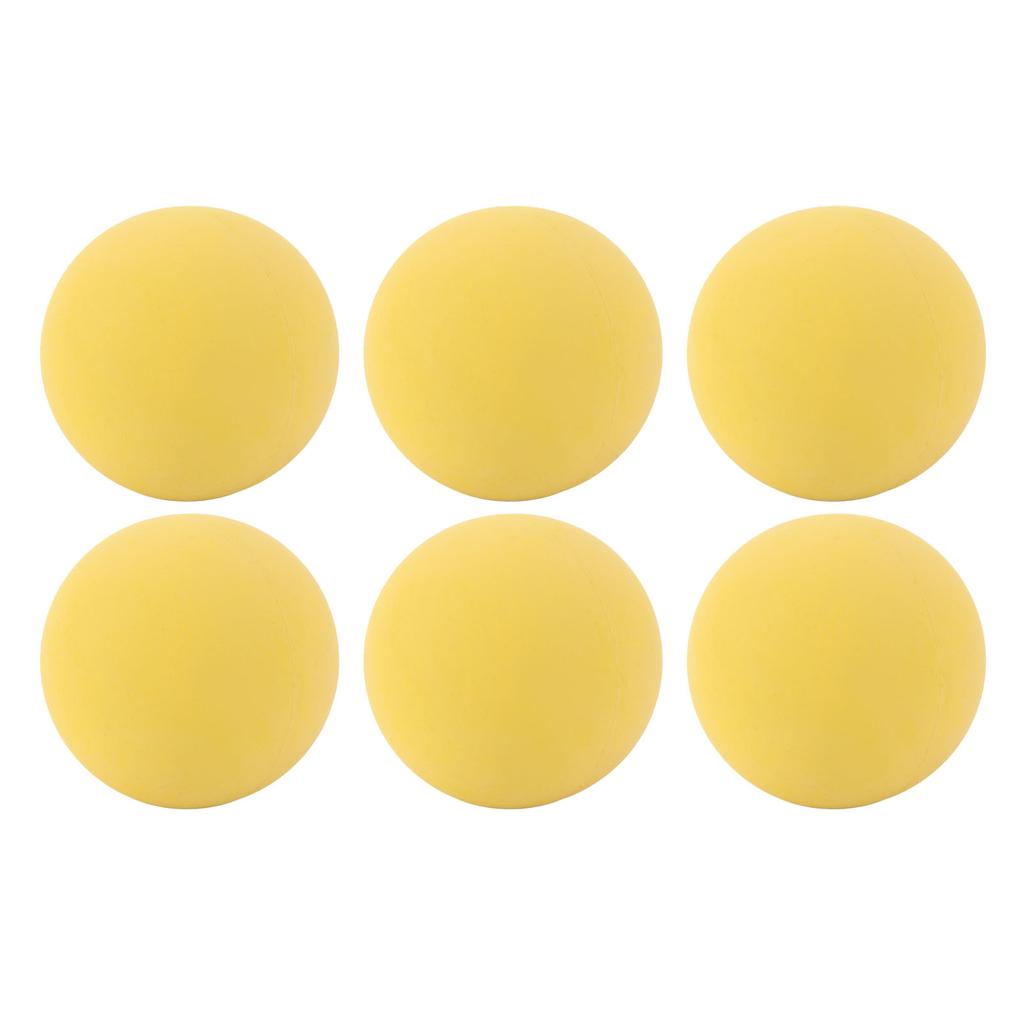 Lacrosse Ball Set PVC Elastic Excellent Grip Lightweight Massage Balls Set for Kids Club Training 6 PCS