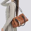 Elegant Womens Leather Handbag Tote Bag Shoulder Bag Top Handle Purse Crossbody Bag