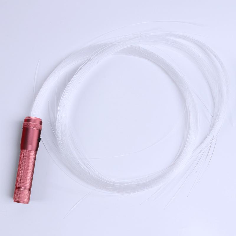 Luminous Fiber Optic Dance Whip - Flash Charging Party Atmosphere Prop