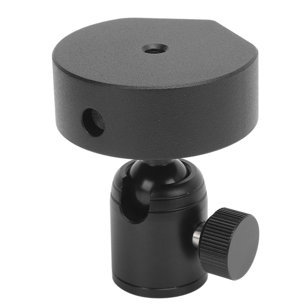 Satellite Tripod Mount Adapter Set Aluminum Alloy Ball Head and Mount Tripod Adapters for Mini Black