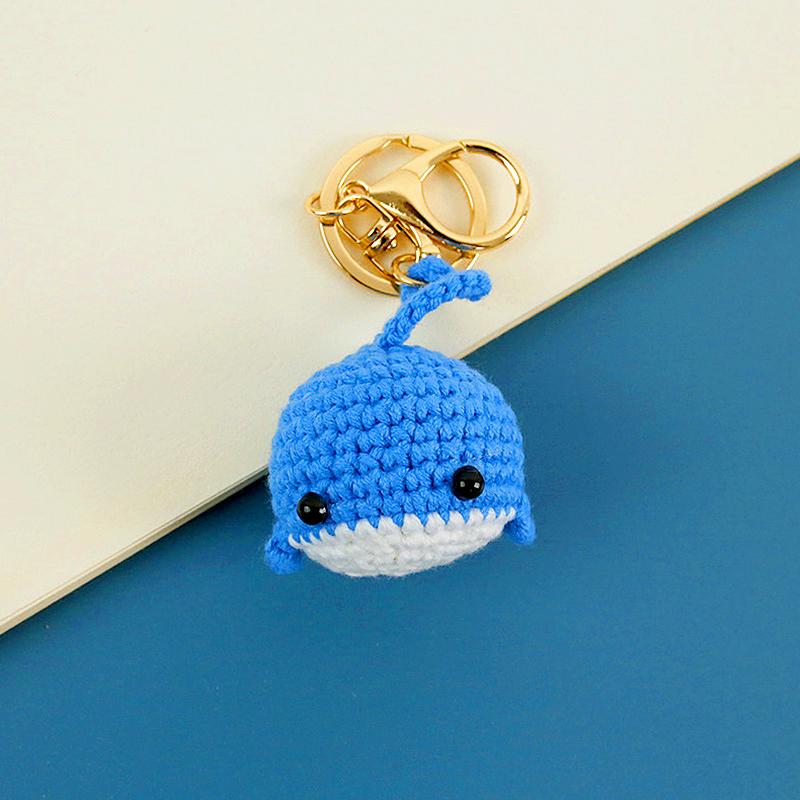 Frauen Schlüsselanhänger Mädchen Niedlich Handgemacht Gestrickt Anhänger Schlüsselringe Rucksack Anhänger Gehäkelt Schlüsselhalter Ornamente Taschen Dekorationen