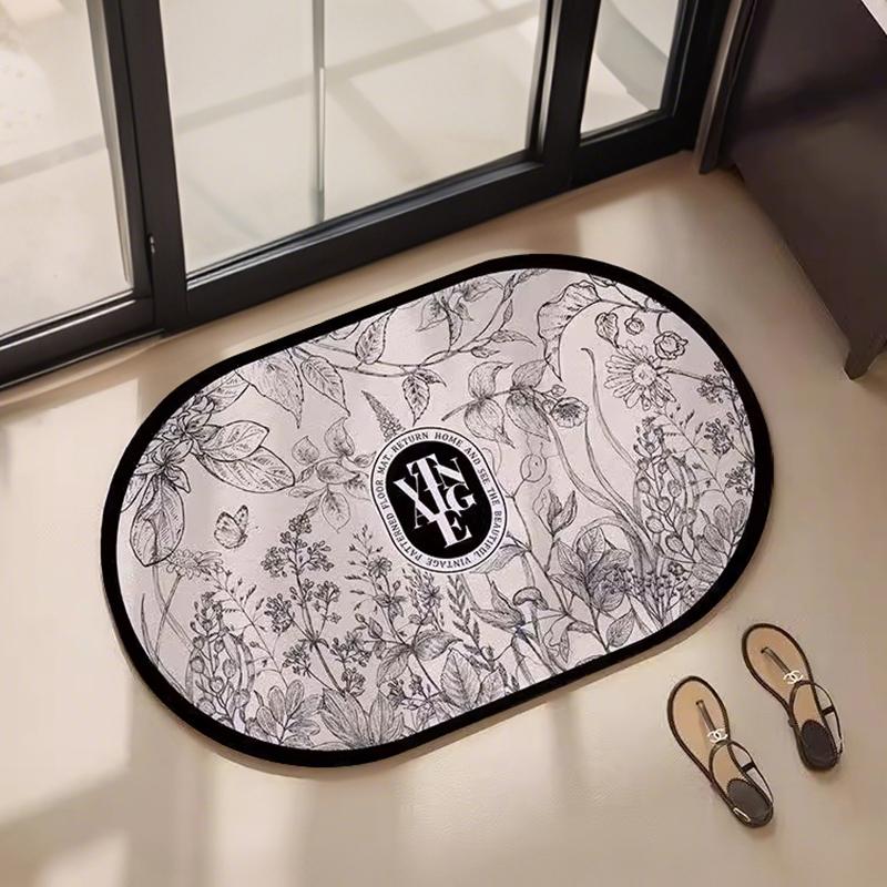 American diatom mud floor mat bathroom mat absorbent foot mat toilet toilet quick drying non-slip door mat carpet dirt-resistant