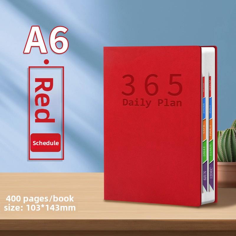 

1pcs 2026 A6 Daily Schedule Planner Work Efficiency Time Management Notebook Daily Plan Organizer for Daily & Work Arrangement