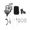 Dual Fuel Carburetor Kit for Honda For GX160 For GX200 168F 170F Engines Includes Adapter Hoses and Sealed Connectors