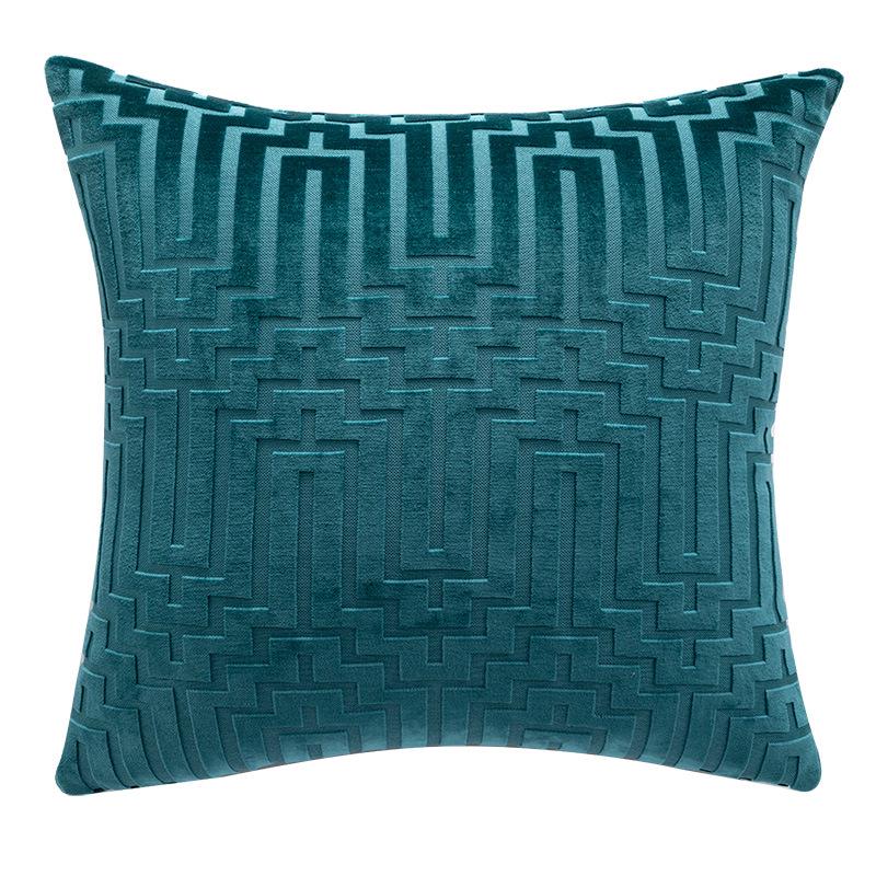 Роскошная геометрическая бархатная наволочка для декора виллы 4545 cm 1340₽