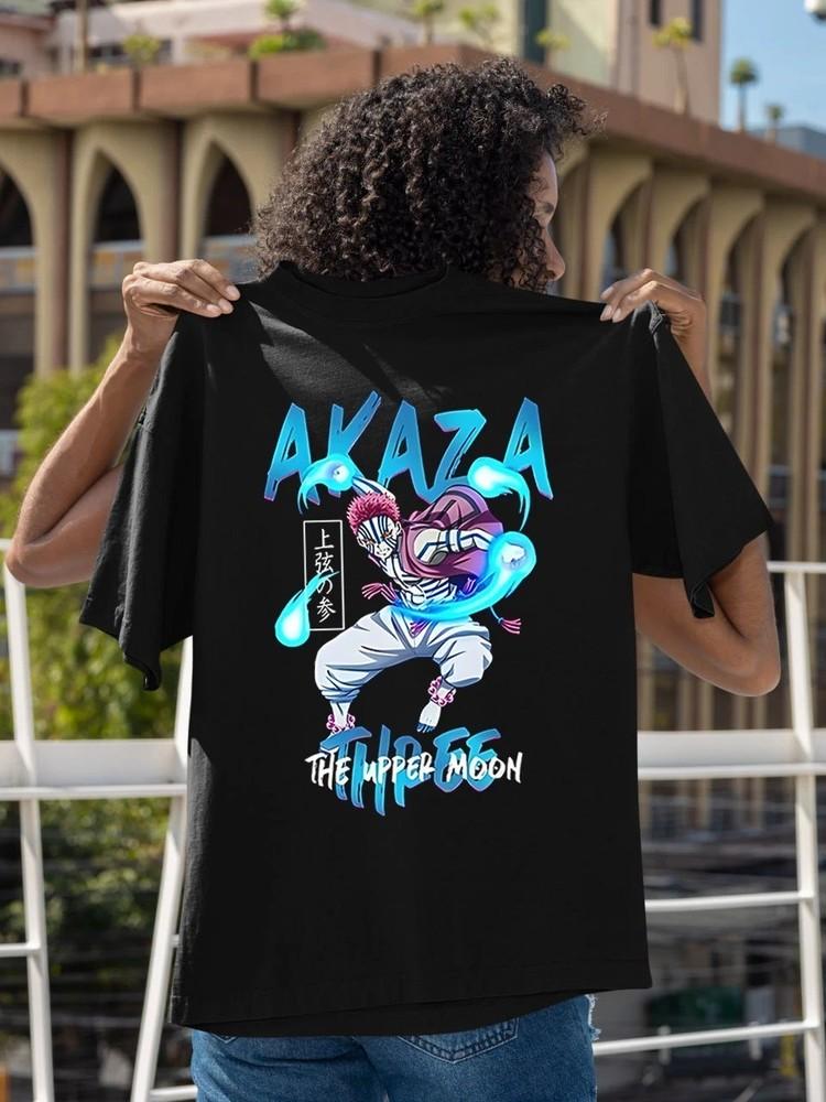 Demon Slayer Shirt – Kimetsu No Yaiba The Movie 2025 Shirt, Akaza Unisex T-Shirt Unisex T-Shirt L