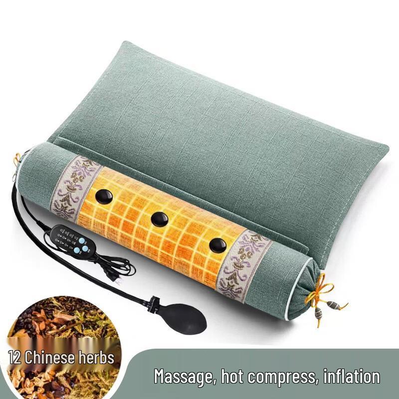 Junshi Electric Heated Neck Massage Pillow