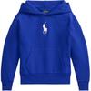 Felpa con cappuccio Polo Ralph Lauren Big Pony con tasca a marsupio, logo Big Pony ricamato, misto cotone, pile, con cappuccio, maniche lunghe raglan 313A95936-003