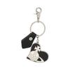 Vivienne Westwood Orb Logo Heart Keyring Black