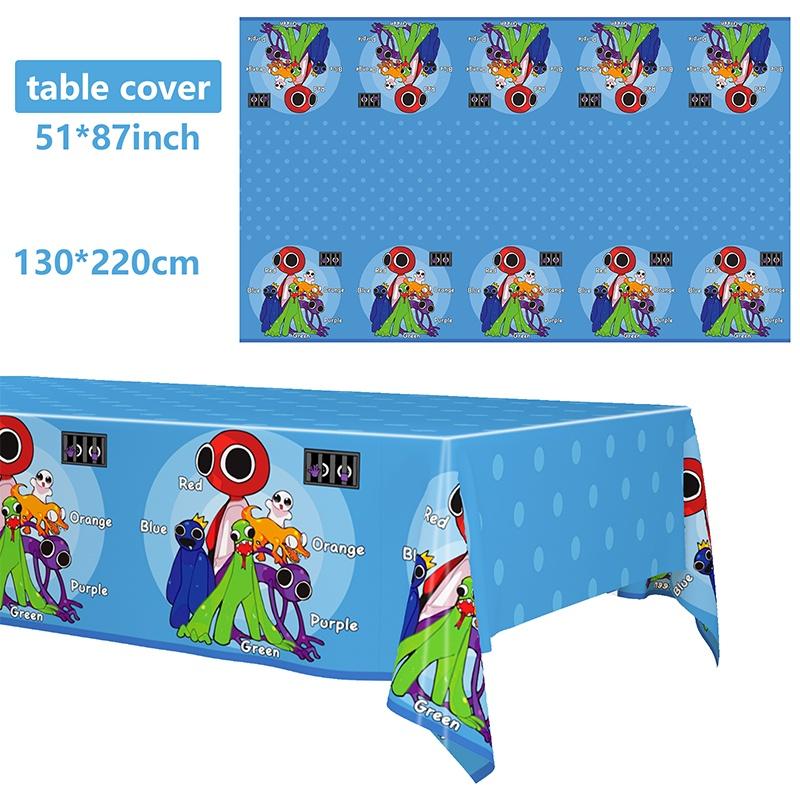 Rainbow Friends Roblox Party Supplies Banner Cake Topper Balloons Kids Birthday