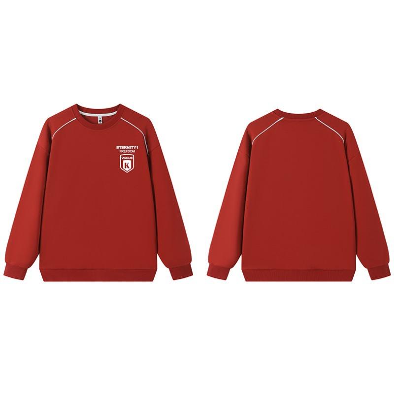 

Мужская футболка большого размера с круглым вырезом и принтом в американском винтажном стиле--Легкий и устойчивый к сминанию, универсальный джемпер с длинным рукавом для повседневной носки 7XL