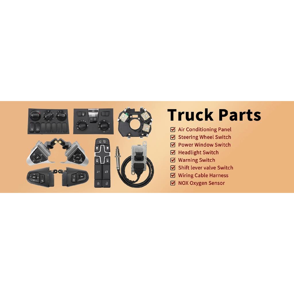 For Mercedes-Benz Actros MP4 Truck Power Central Lock Window Control Glass Switch Mirror Seat Heat Panel Heating Function
