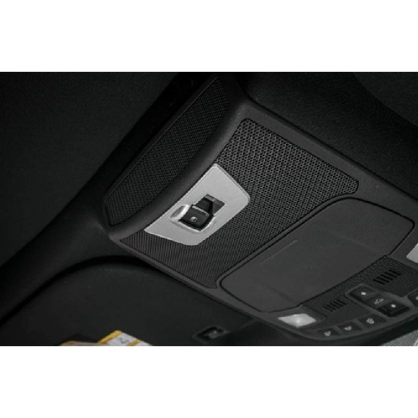 Roof Reading Lamp Light Frame Trim Cover Bezel for Ford F150 2016- Chrome