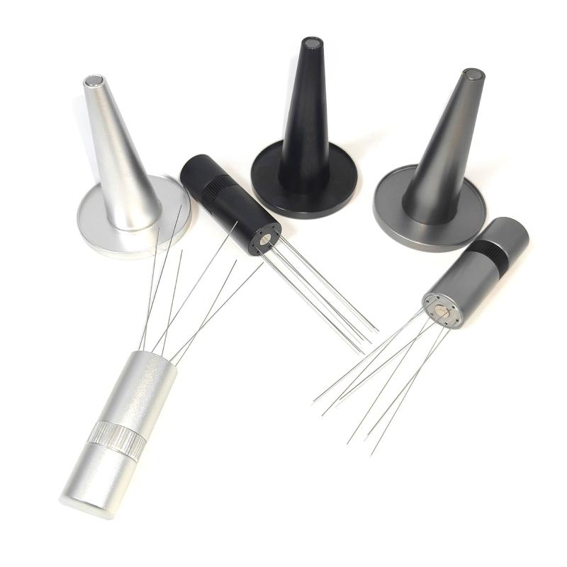 Stainless Steel Needles Coffee Tampers Coffee Stirrers Distributor Leveler Tools Needles Type Coffee Powder Distributors