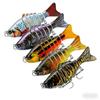 10cm16.5gMulti-Joint Slow Sinking Lure Set Bionic Bait Universal for Freshwater and Saltwater Bass Trout Crappie Special