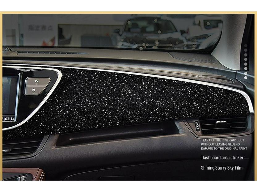 Frosted Glitter Anti-Scratch Film for Buick Envision Console Decoration