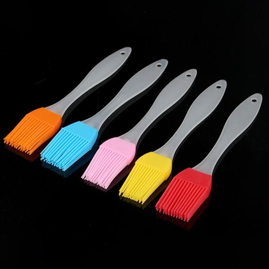 Štětec na dort Praktický nemačelý štětec na grilování proti opaření Přenosný štětec na BBQ dort proti opotřebení Štětec na pečivo na pečivo