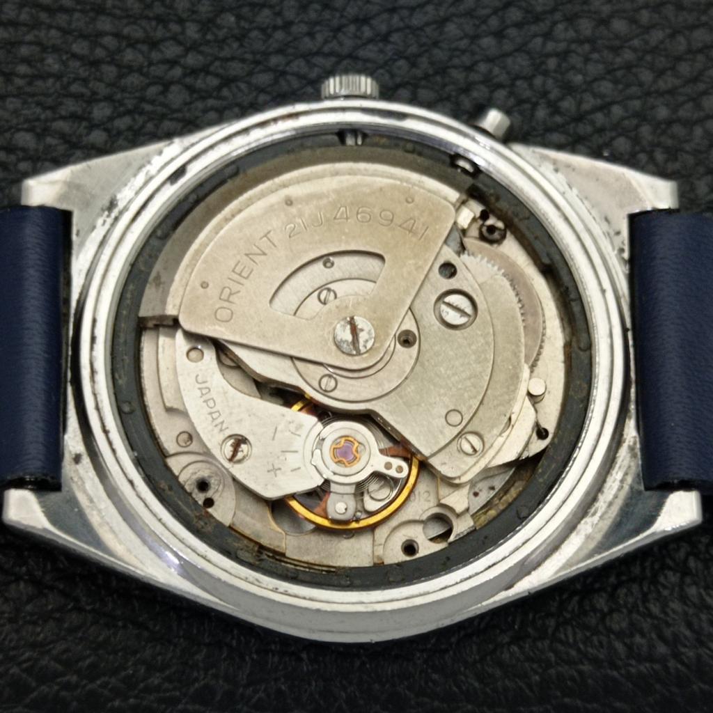 VINTAGE ORIENT CRYSTAL AUTOMATIC 46941 JAPAN MENS ORIGINAL DIAL WATCH A700717-5 R204-a700717