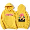 Japanese Animation Hoodie Fashion Design Men's Women's Sweatshirt Fleece Oversized Couples Casual Streetwear Hoodies