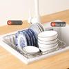 Retractable Stainless Steel Over-Sink Dish Drying Rack