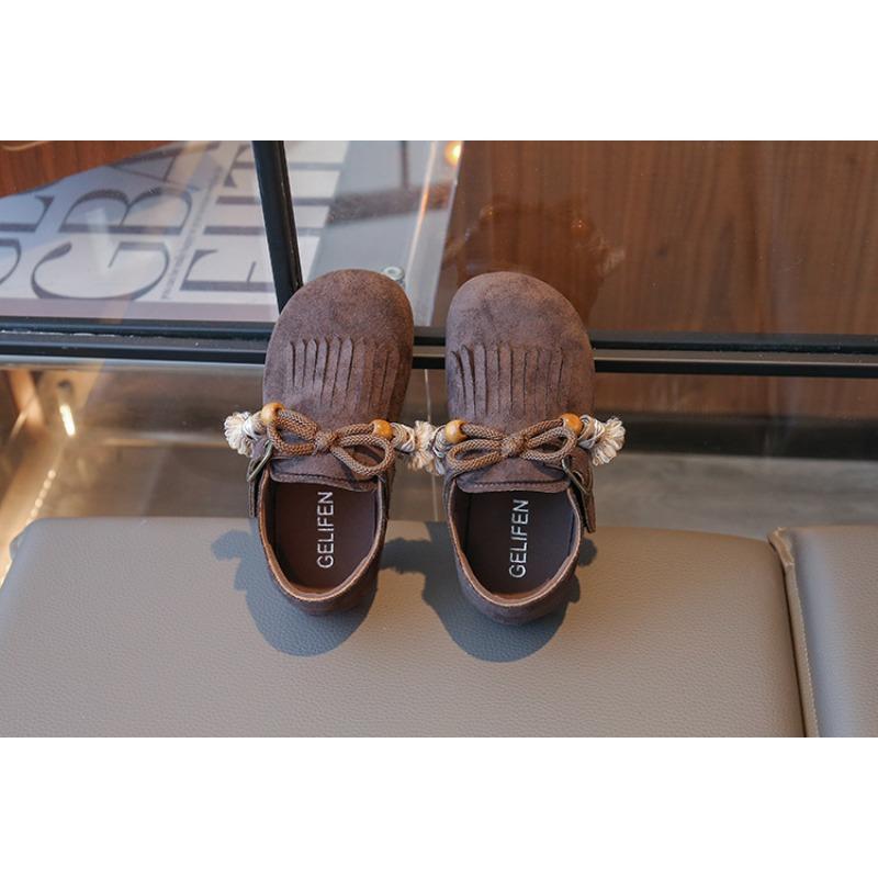 Girls' Fringe Casual Shoes | Versatile Children's Footwear for Toddlers Casual Kids Shoes Elegant Girls Shoes