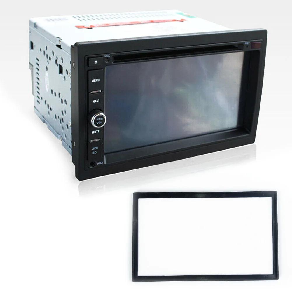 Frame Universal 2 Din Car Radio DVD Player Installation Accessories Stereo Audio Dash Bezel Panel Mounting Frame Car Radio China Mainland