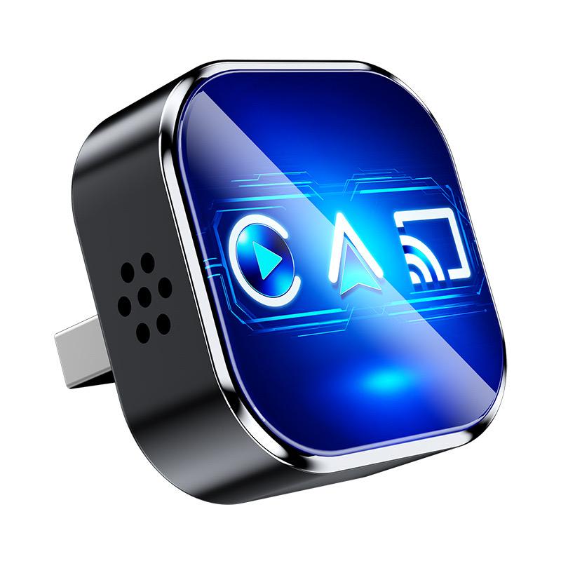 DIGIT-Airplay Carplay Android Auto Wireless 3In1 USB Dongle Adapter Plug and Play Wired Carplay To Wireless