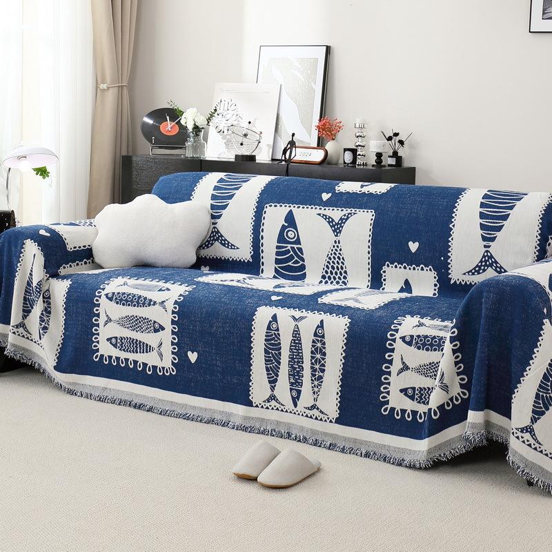 Chenille Sofa Towel for All Seasons, All-inclusive Sofa Cover, Dust Cover, One-piece Sofa Large Cover Cloth