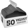 50PCS Velvet Hangers Shirt Clothes Drying Rack Wardrobe Organizer And Storage For Coats Pants Dress Rack Balcony Home Accessory
