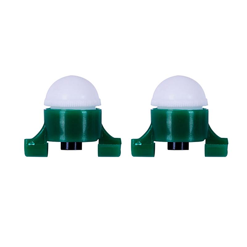 

High Sensitivity Fishing Sea Rod Alarm Automatic Fish Bite Sensor Electronic Intelligent Hook Bite Signal Light For Angling 2PCS зелёный