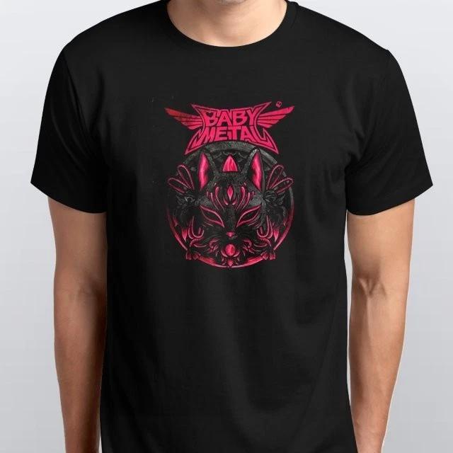 Babymetal Japan Metal Rock Hip Hop 100% Cotton T-shirt Mens Tees Top S M L XL XXL 3 4 XL colours Black 2XL