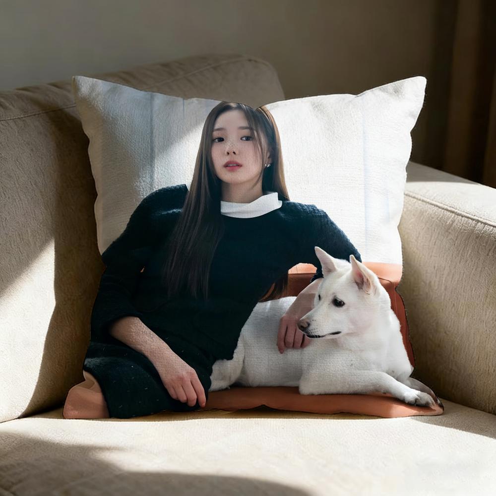 Actor Chae S-soo-bin Pillow Case Pillowcase, Double-sided Printed, Sofa Cushion, Bedroom Headboard Pillow