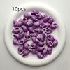 10pcs/set Colorful Conch Spacer Loose Beads Cartoon Jewelry Making Material  DIY Accessories