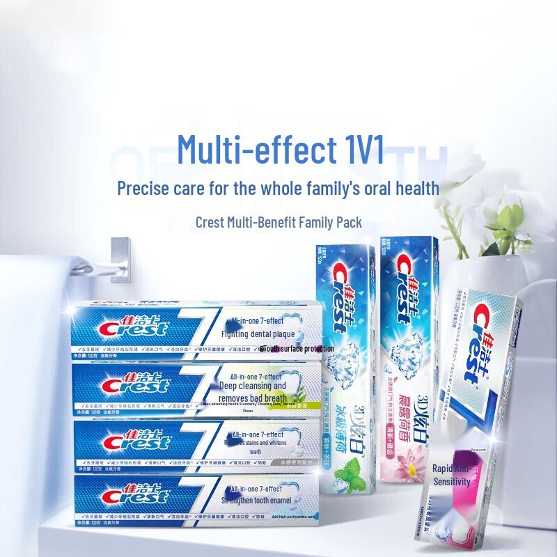 Crest All-in-One 7 Effects Toothpaste