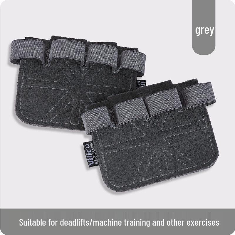 Lantuan Fitness Weightlifting Non-slip Cowhide Grip Pads
