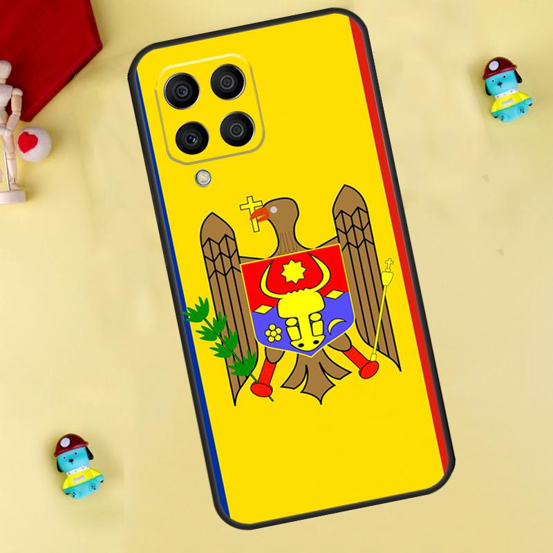 Moldova Flag Case For Samsung Galaxy M13 M33 M53 M14 M12 M15 M06 M16 M36 M56 M31 M32 M52 M35 M55 M34 M54