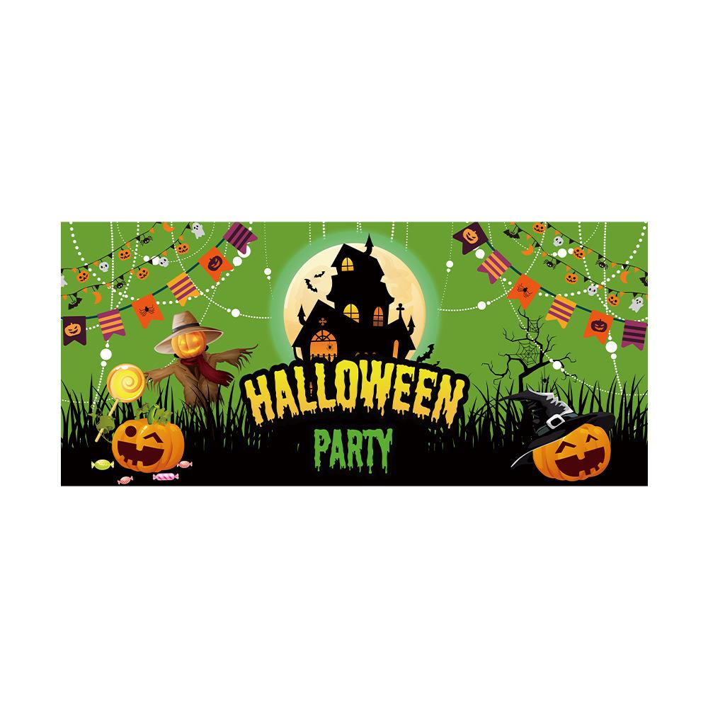 Halloween & Christmas Garage Banner Decorations