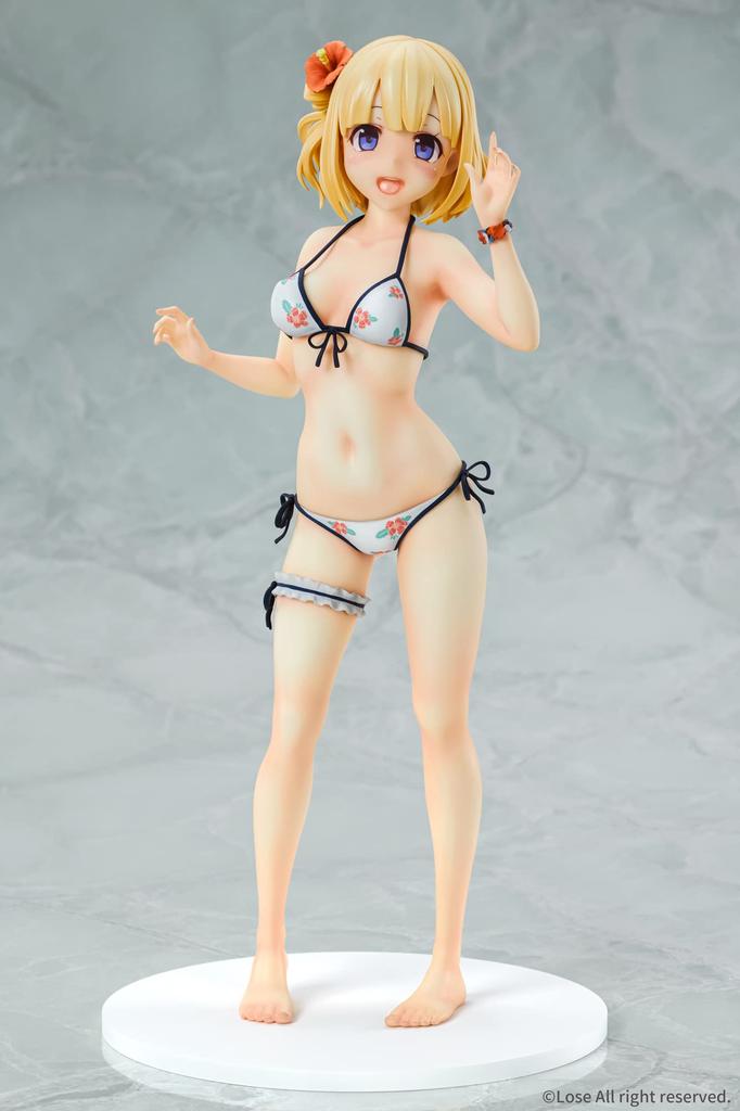 Maitetsu Hinagoromo Paulette Bikini Scale PVC Painted Finished Figure Q-six Ver. 1/6