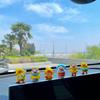 1 Set Cartoon Hars Kleine Gele Eend Model Auto Middenconsole Decor Schattige Auto Versieringen Auto Interieur Dashboard Accessoires
